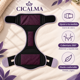 CICALMA Lunéa™ – Faja térmica con masaje y luz roja